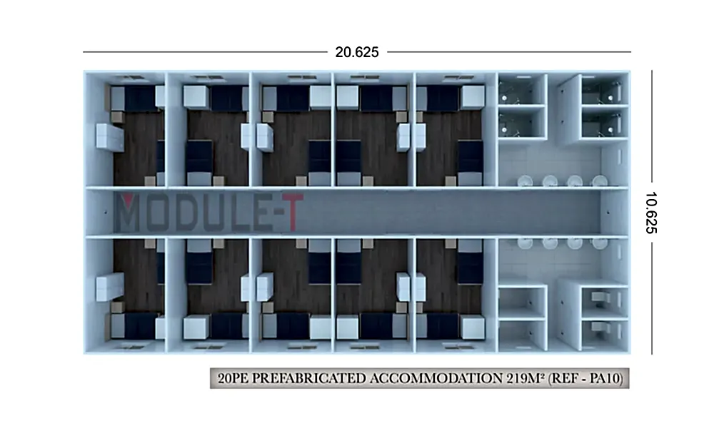 Module-T | Prefabricated Accommodation Buildings