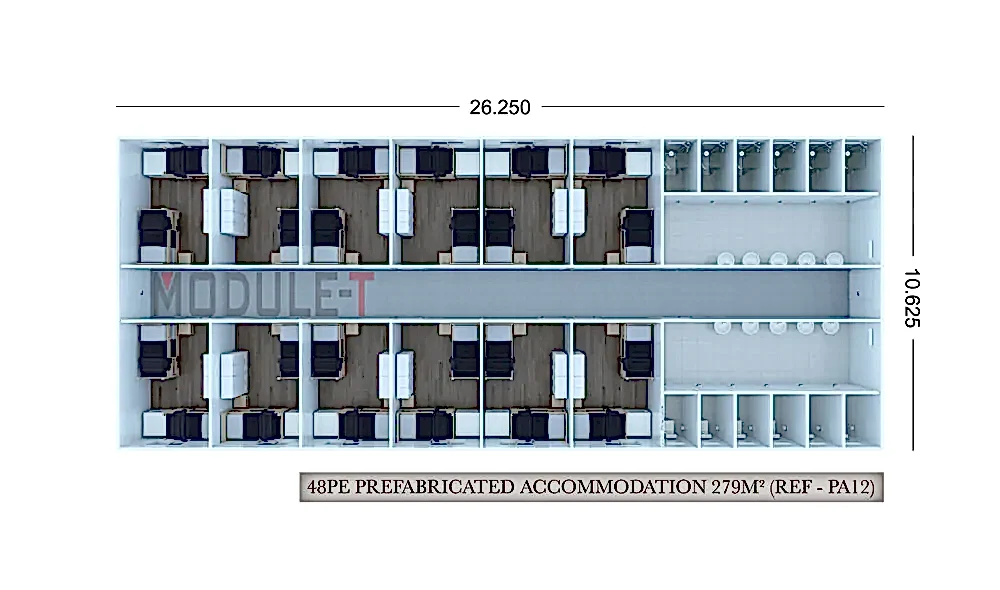 Module-T | Prefabricated Accommodation Buildings