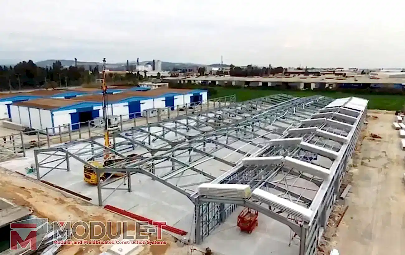 Module-T | Prefabricated Steel Structure Hangar