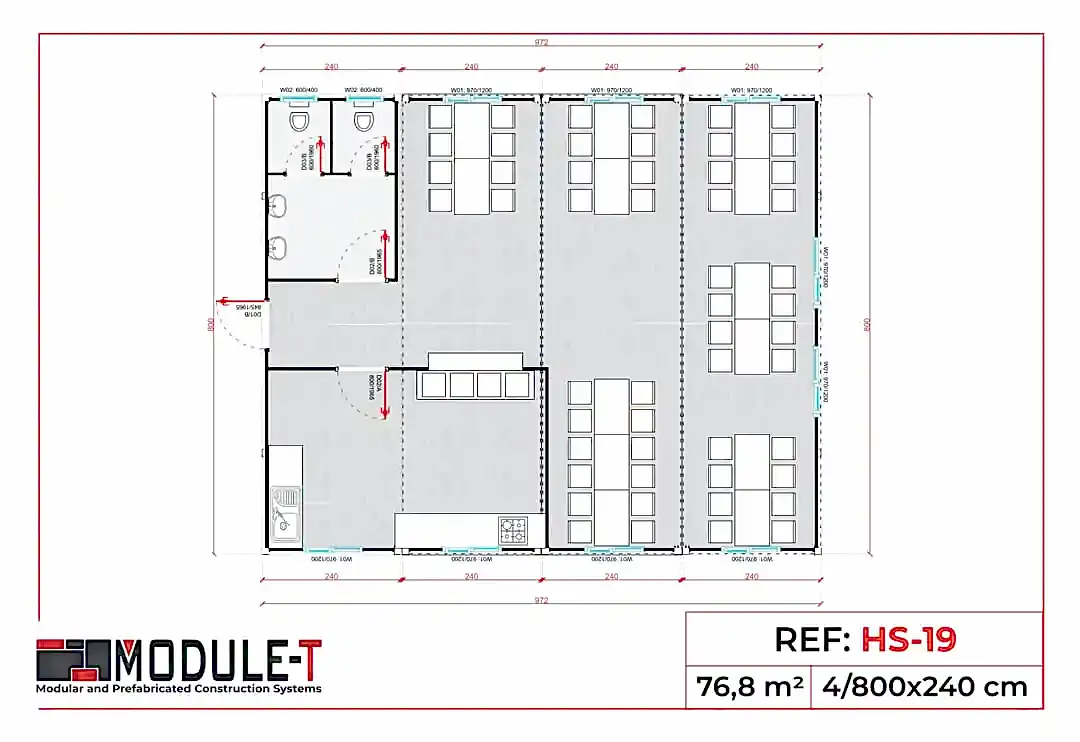 Module-T | Canteen Container