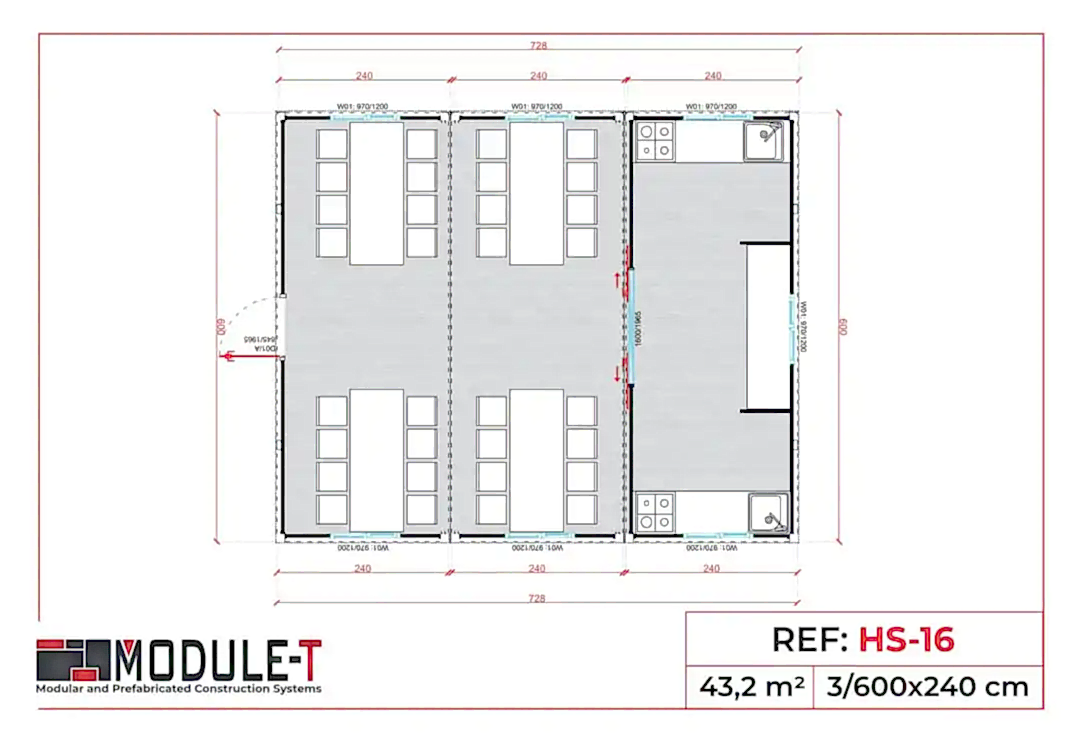 Module-T | Canteen Container