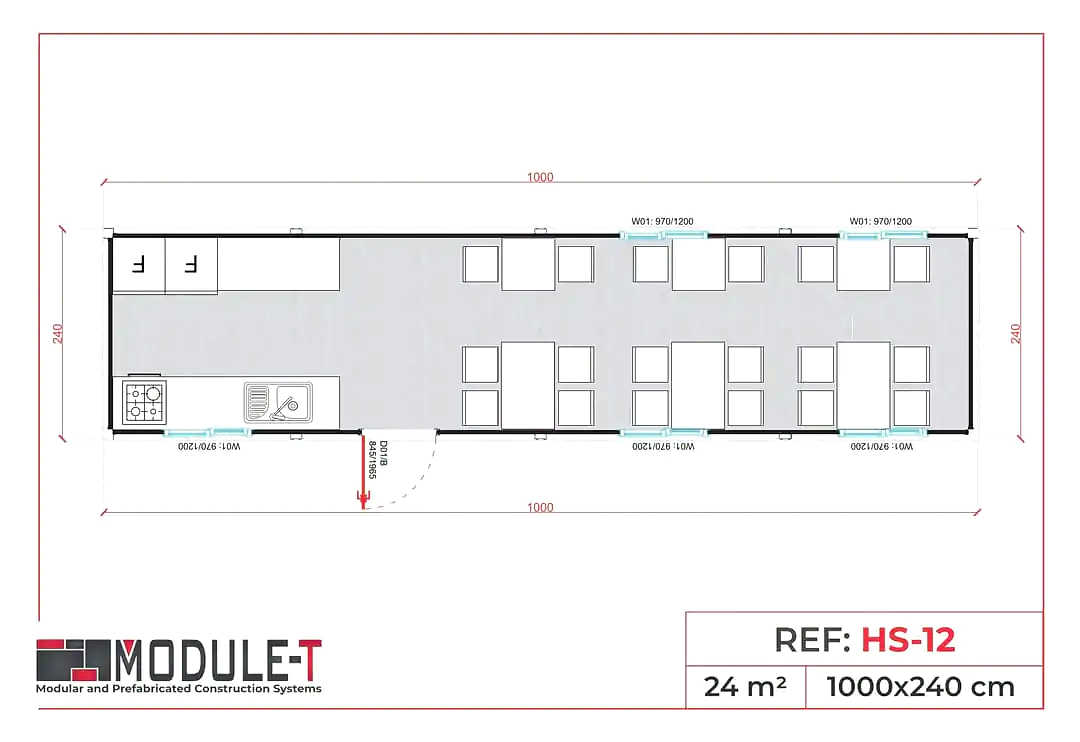 Module-T | Canteen Container