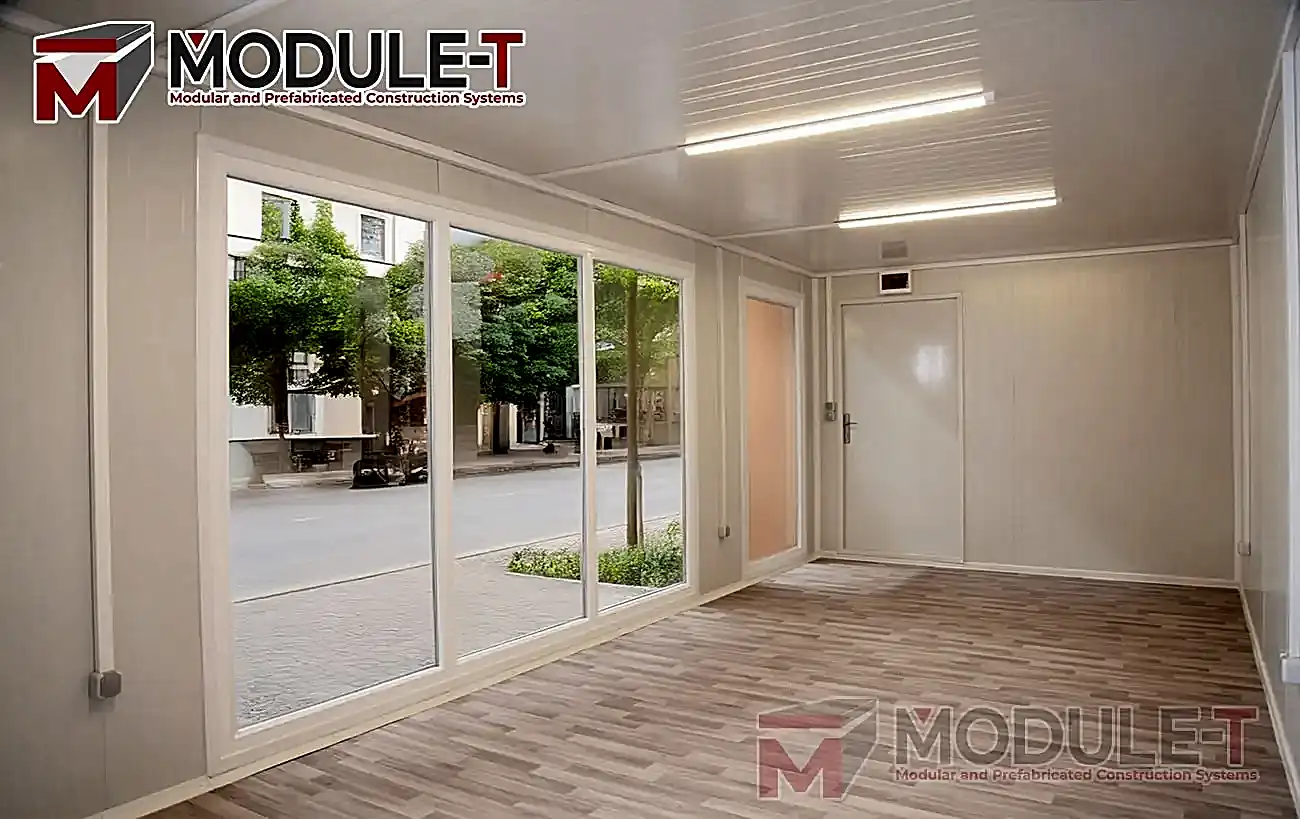 Module-T | Flatpack Showroom Containers