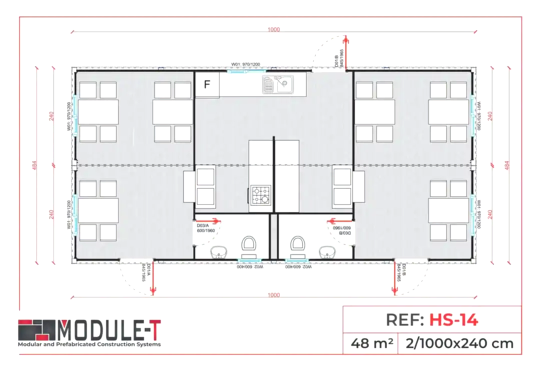 Module-T | Canteen Container