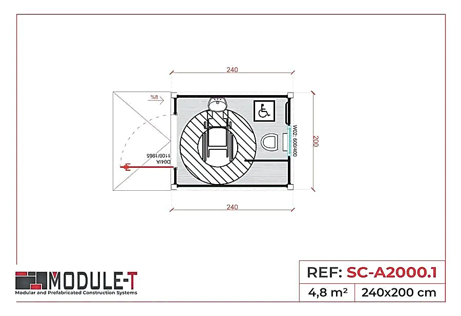 Module-T | WC Container