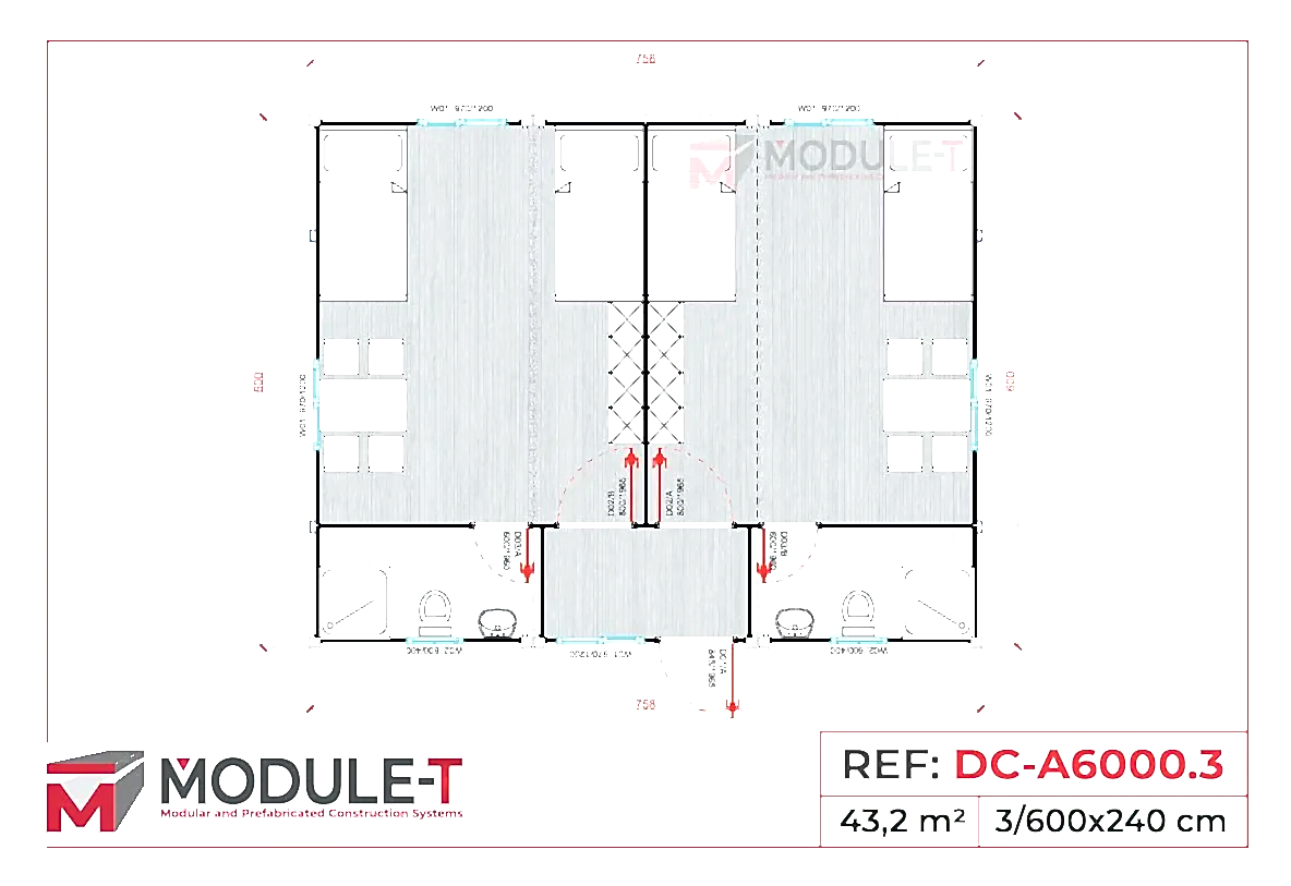 Module-T | Dormitory Containers