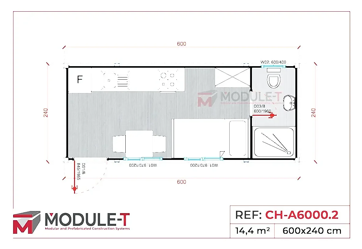 Module-T | Dormitory Containers