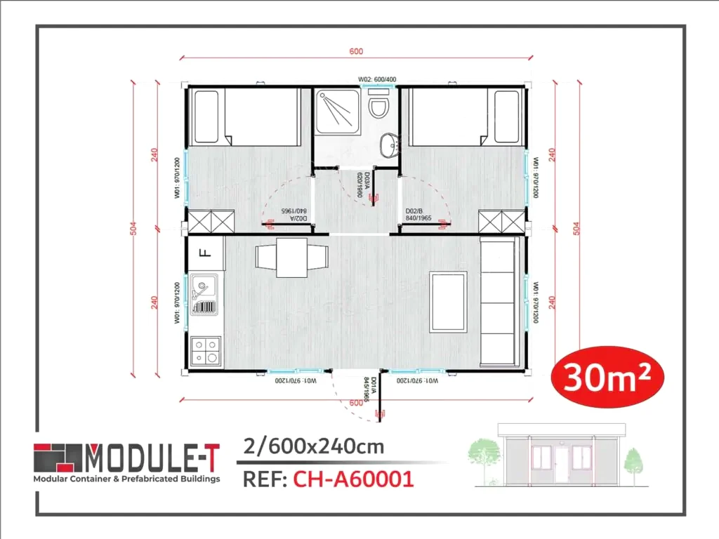 Module-T | Flatpack Containers