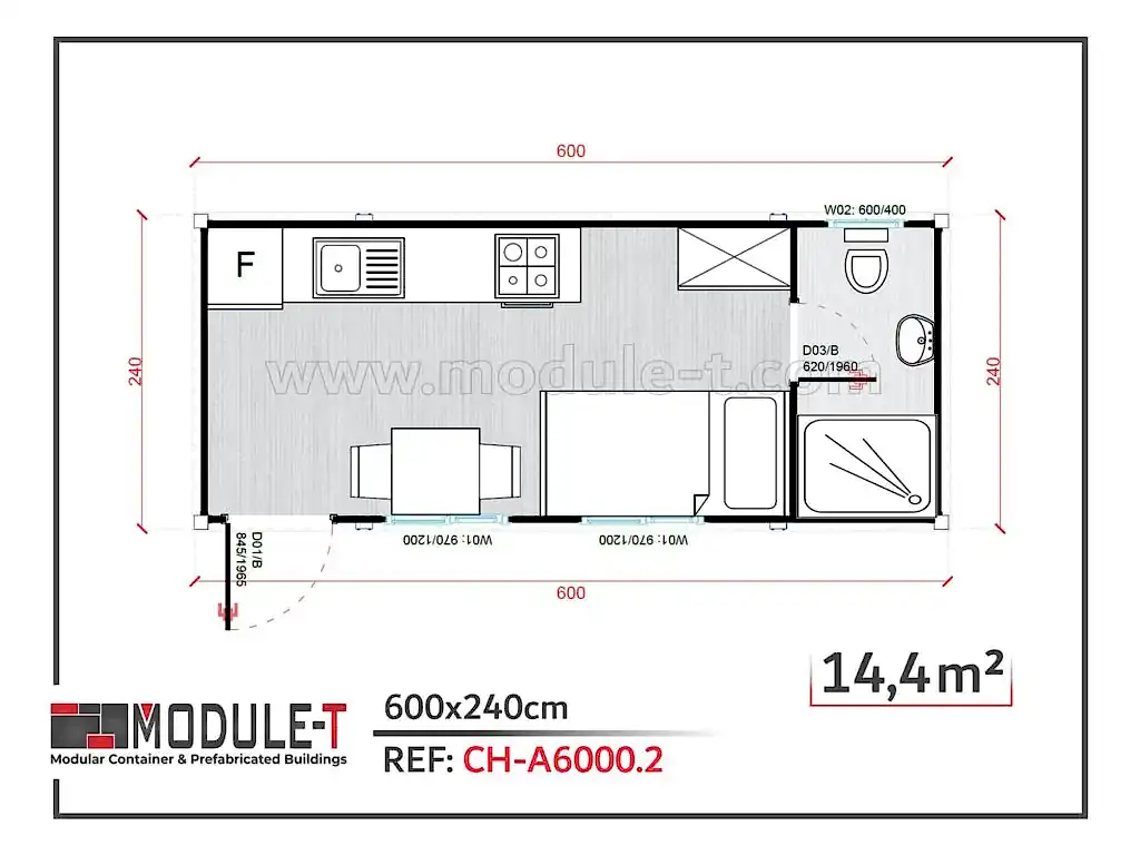 Module-T | Flatpack Containers