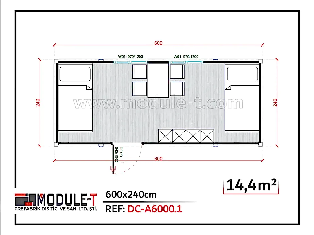 Module-T | Flatpack Containers