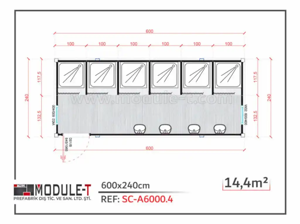 Module-T | Flatpack Containers