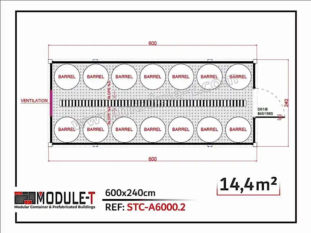 Module-T | Flatpack Containers