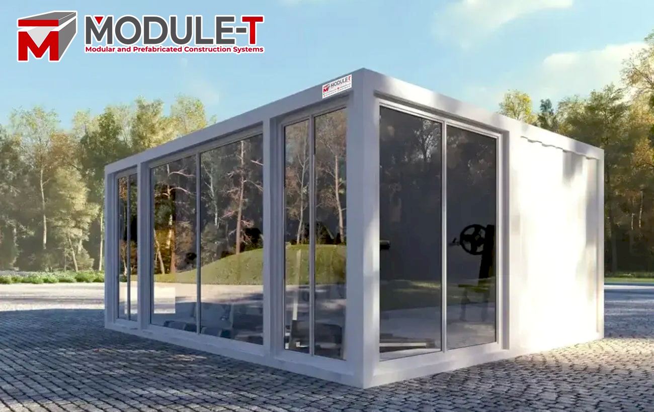 Module-T | Flatpack Showroom Containers