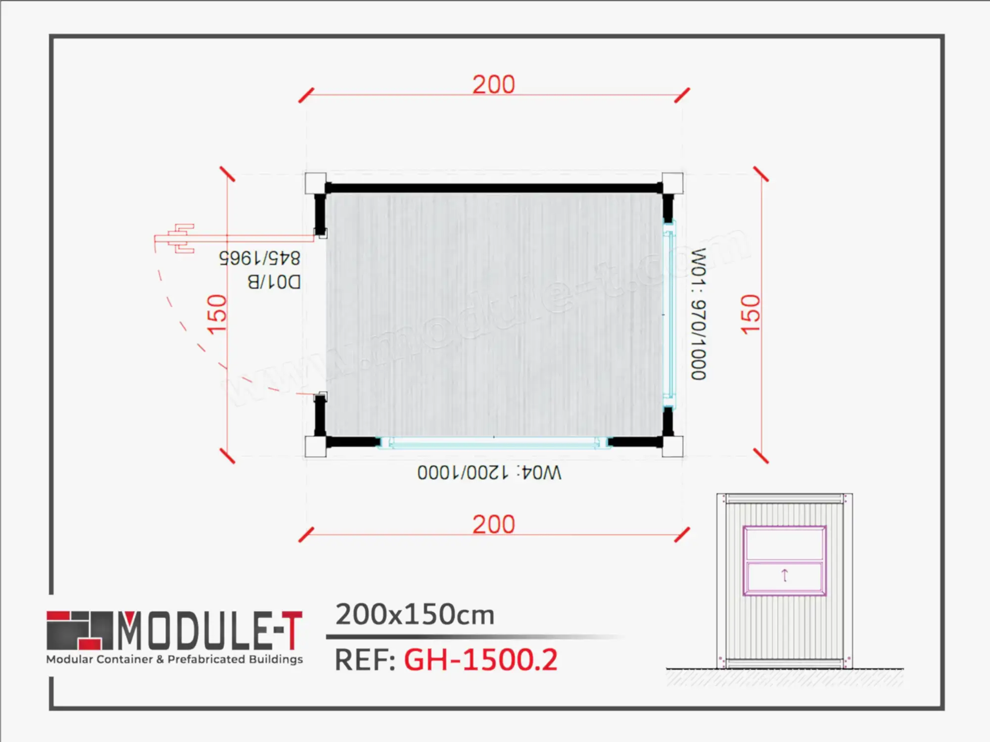 Module-T | Modular Kiosk