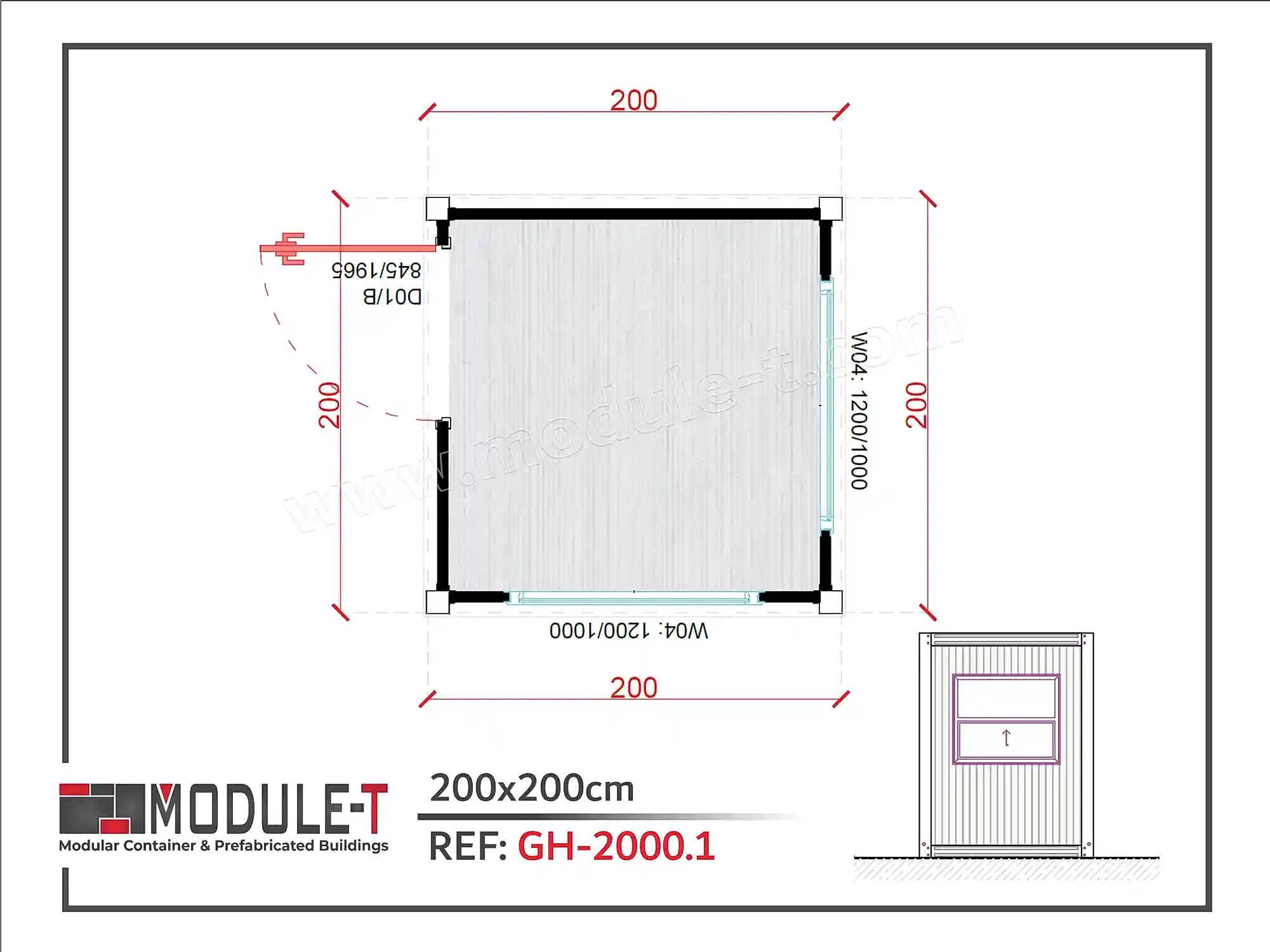 Module-T | Security Gate Houses