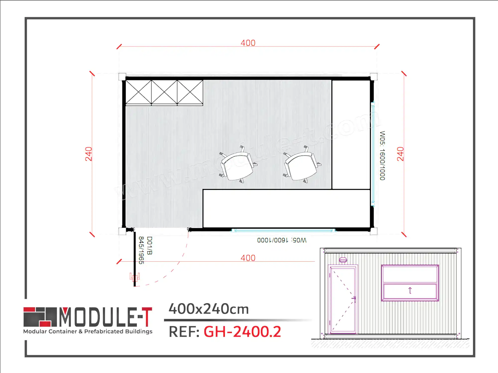 Module-T | Modular Kiosk