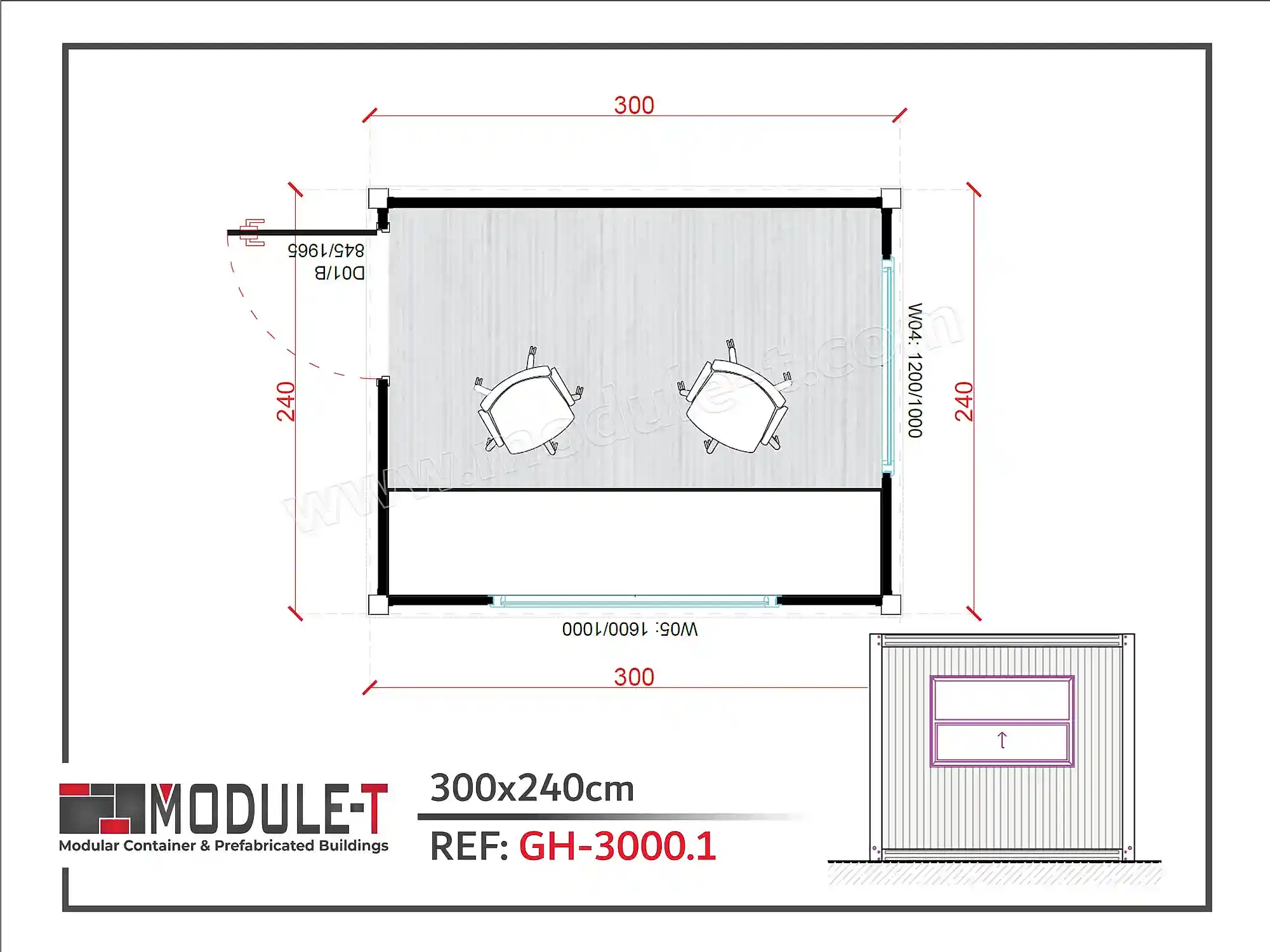 Module-T | Modular Kiosk