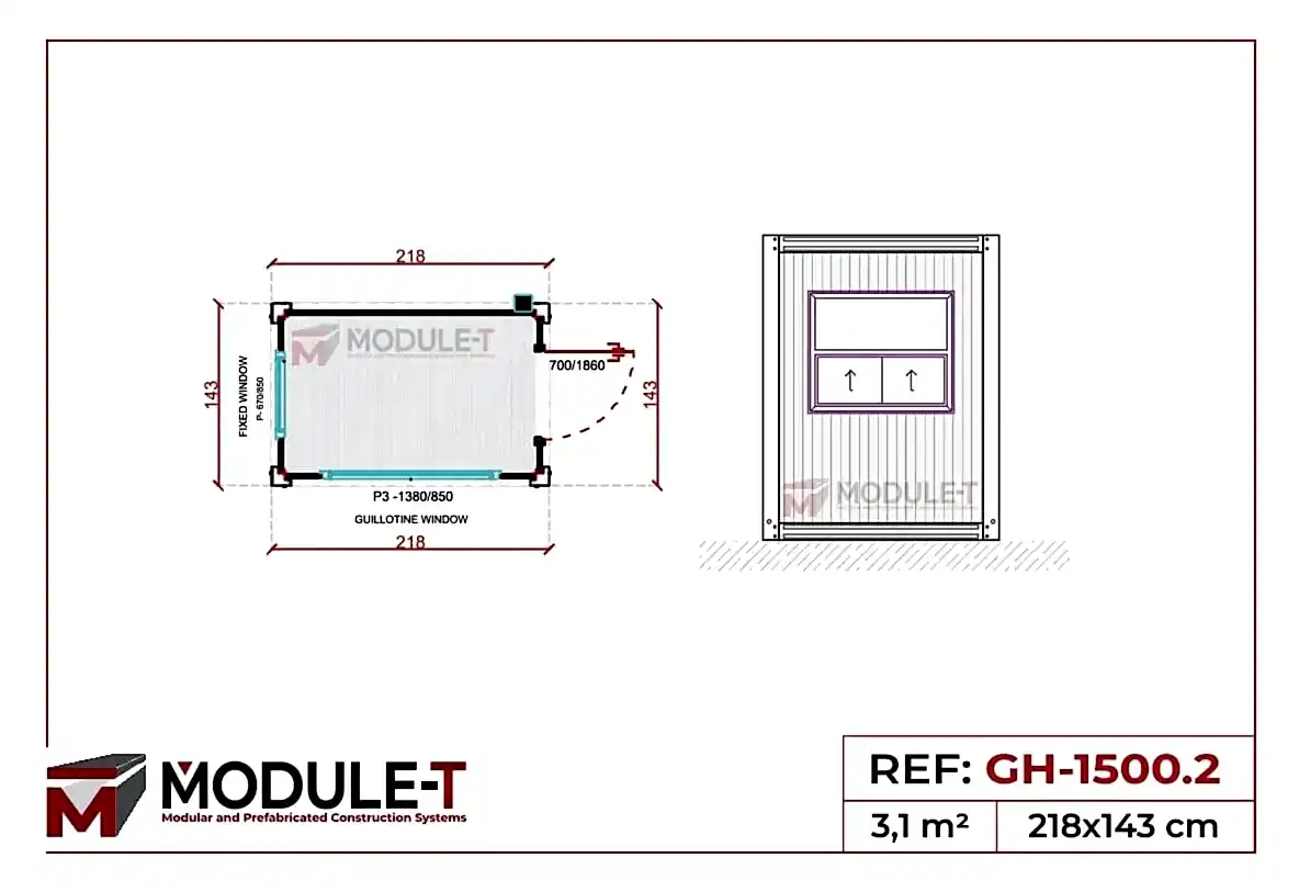 Module-T | Guardhouses and Kiosks