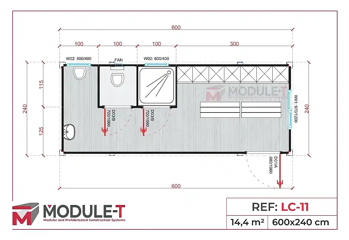 Module-T | Locker Containers