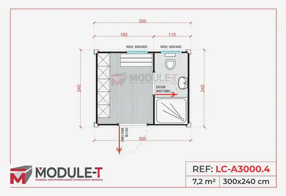 Module-T | Locker Containers