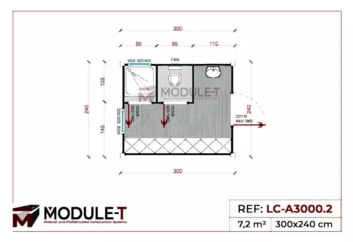 Module-T | Locker Containers