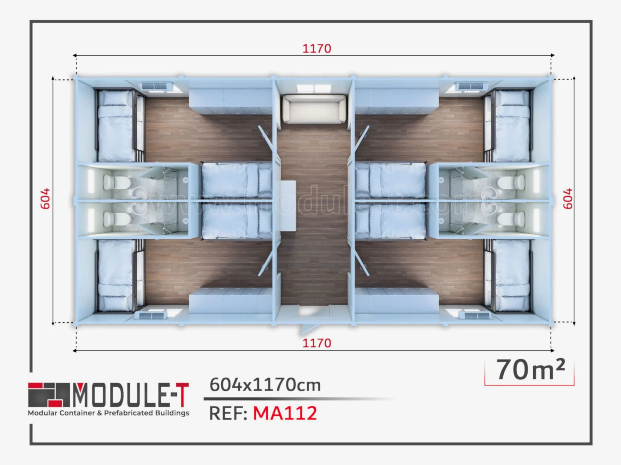 Module-T | Accommodation Containers