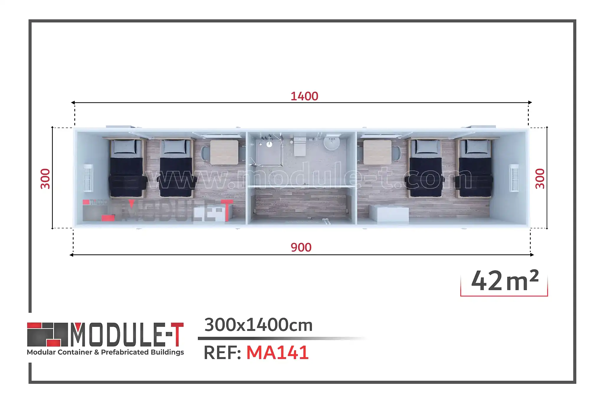 Module-T | Accommodation Containers