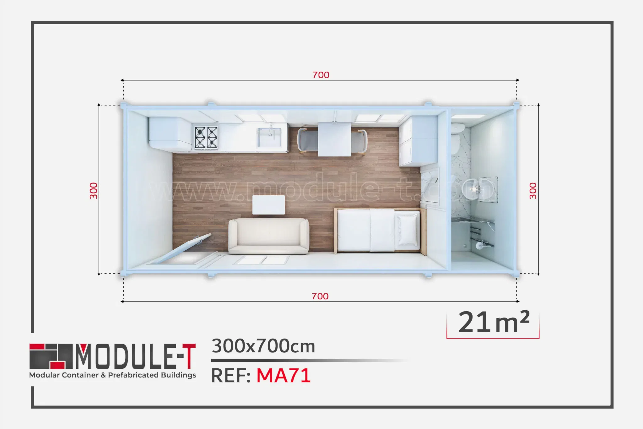 Module-T | Accommodation Containers
