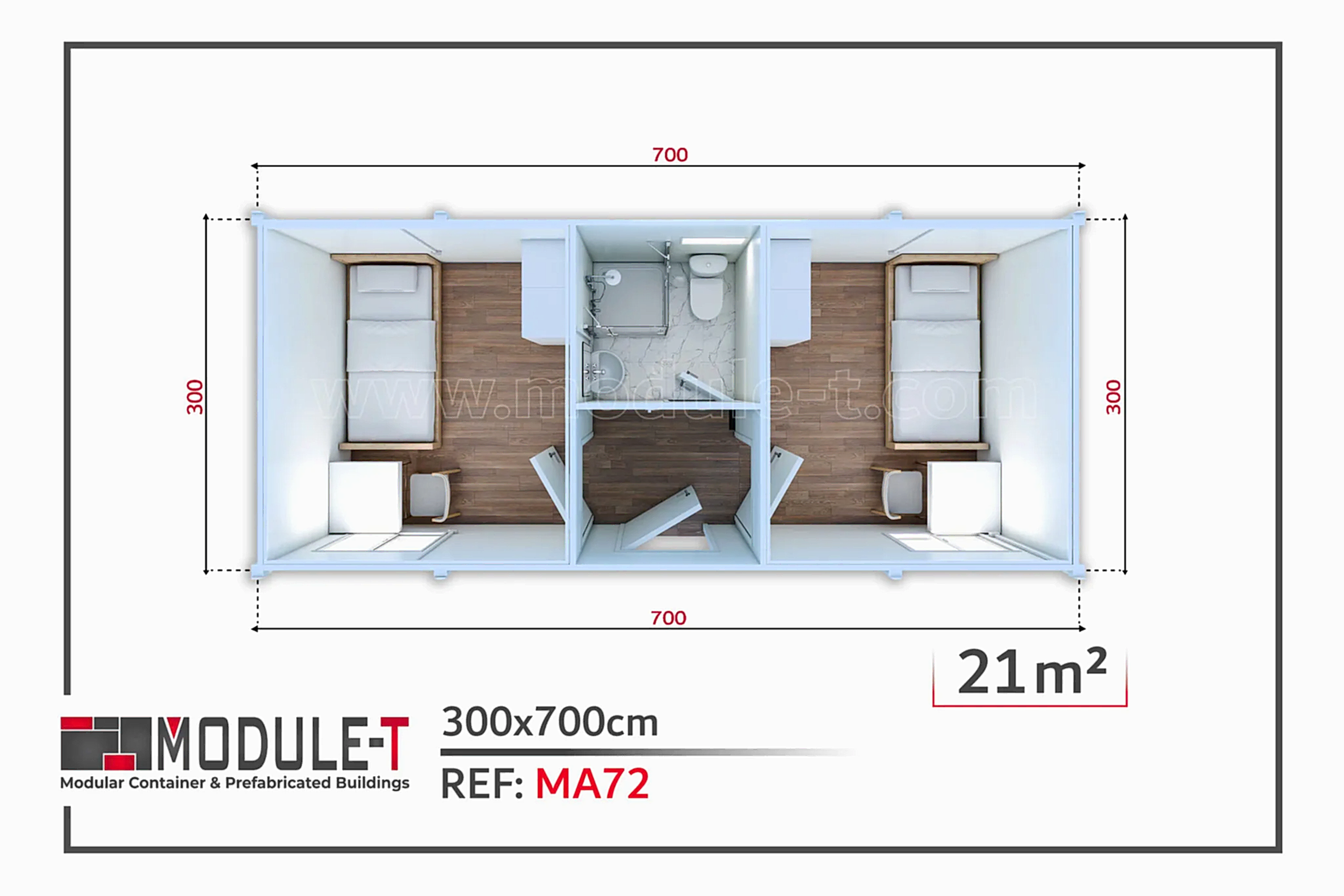 Module-T | Accommodation Containers