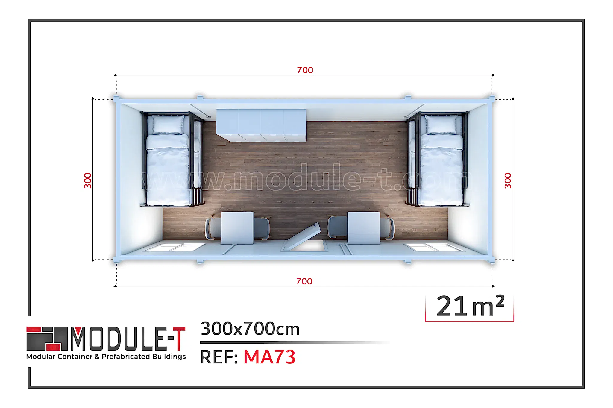 Module-T | Accommodation Containers