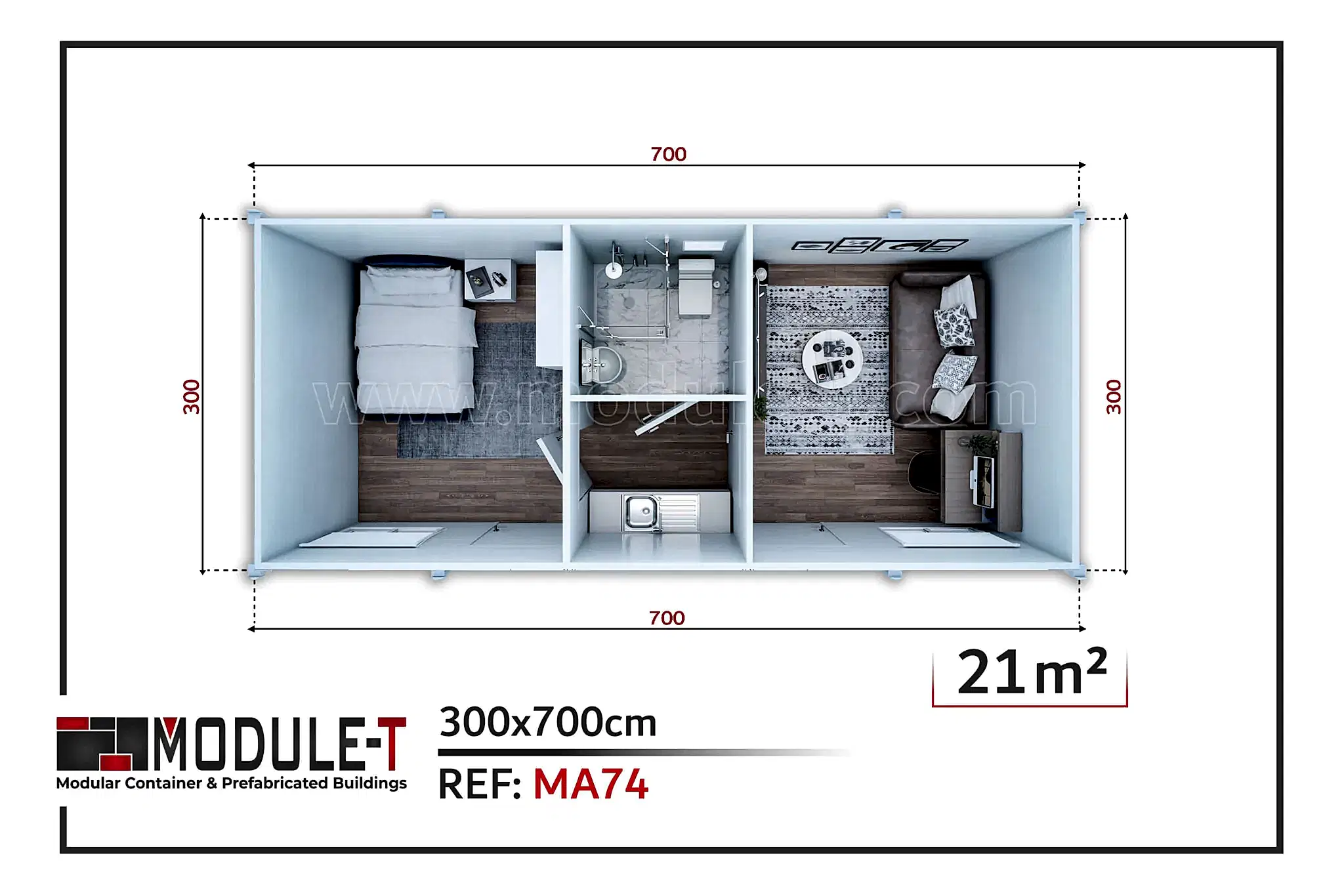 Module-T | Accommodation Containers