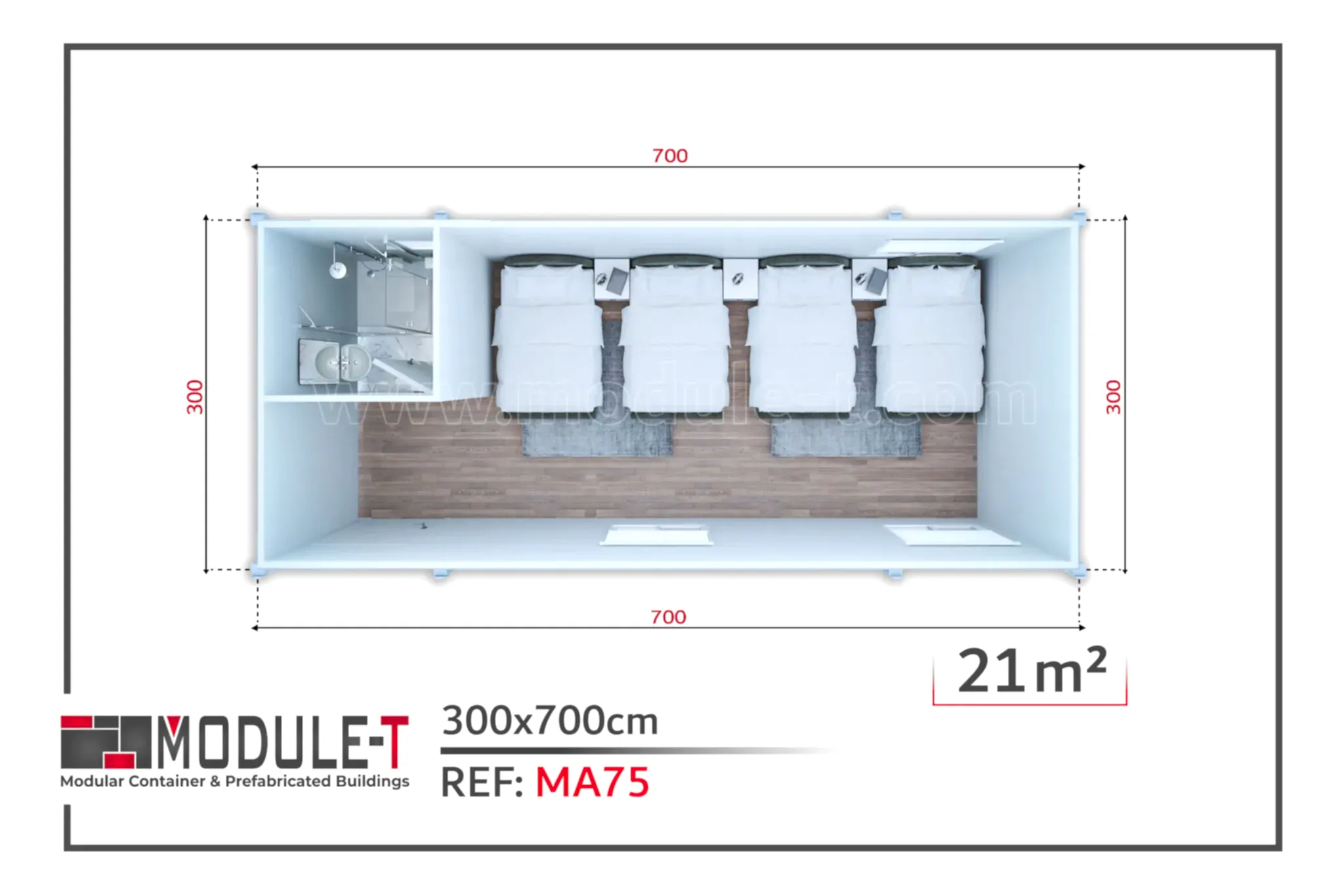 Module-T | Accommodation Containers