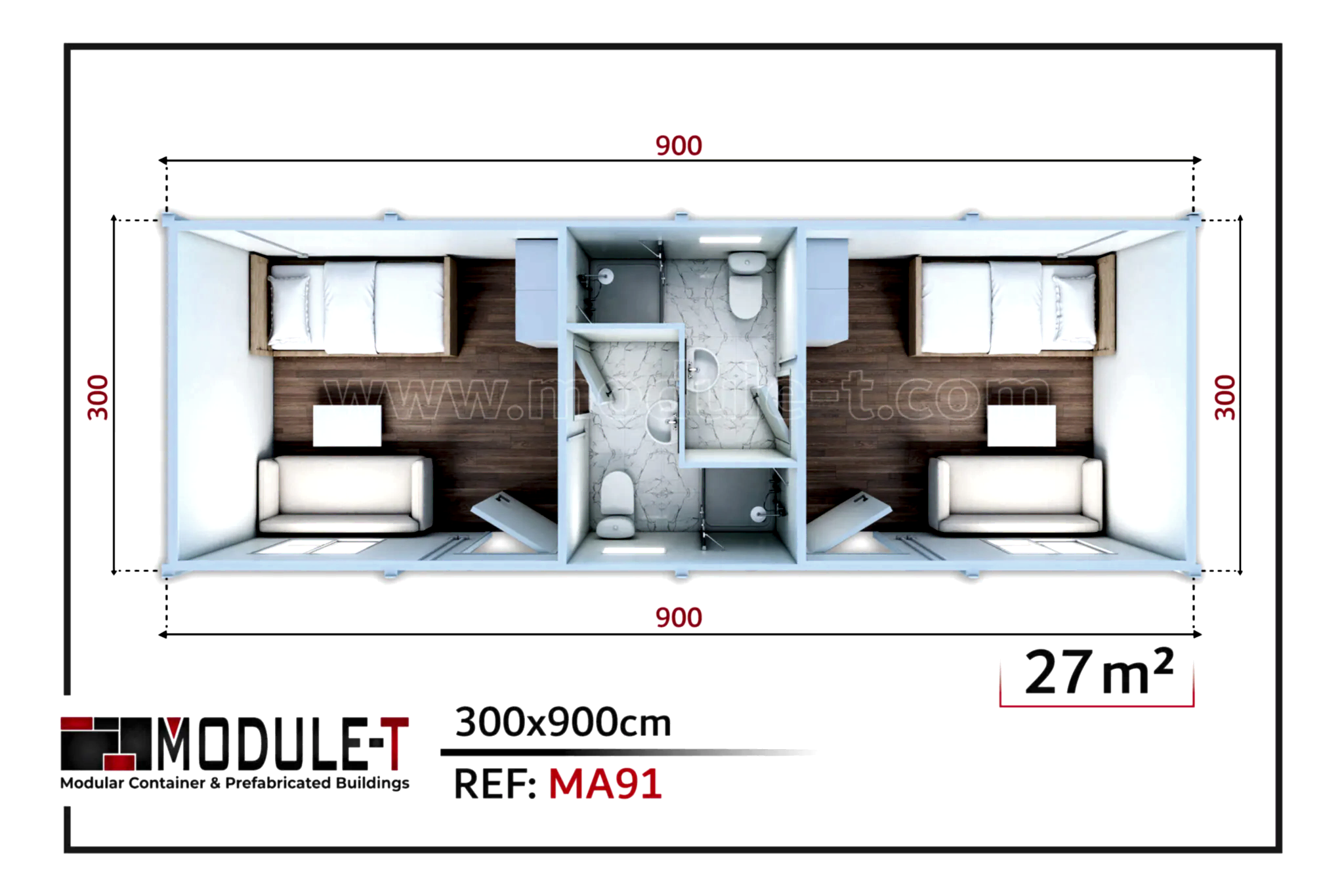 Module-T | Accommodation Containers