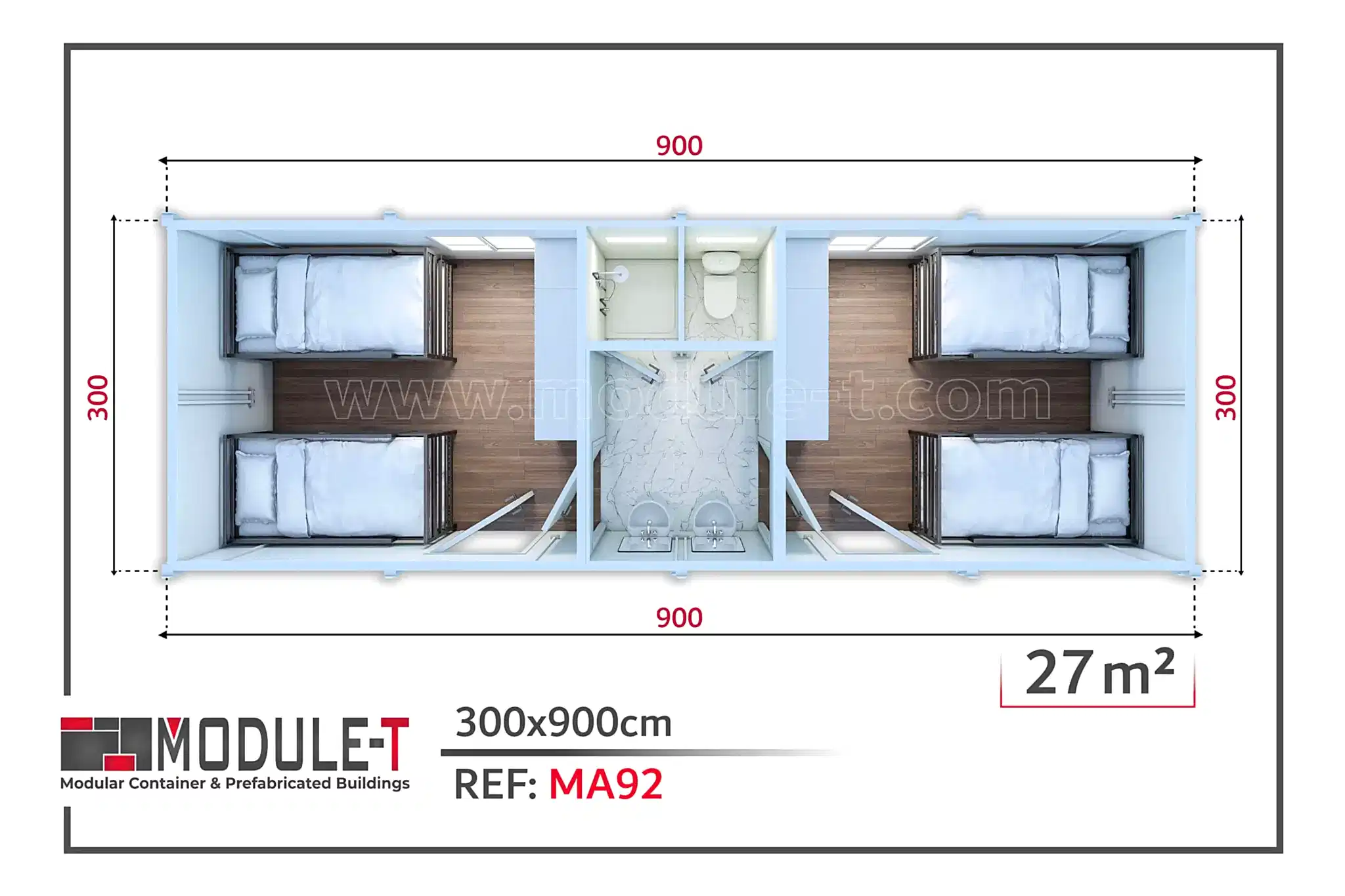 Module-T | Accommodation Containers