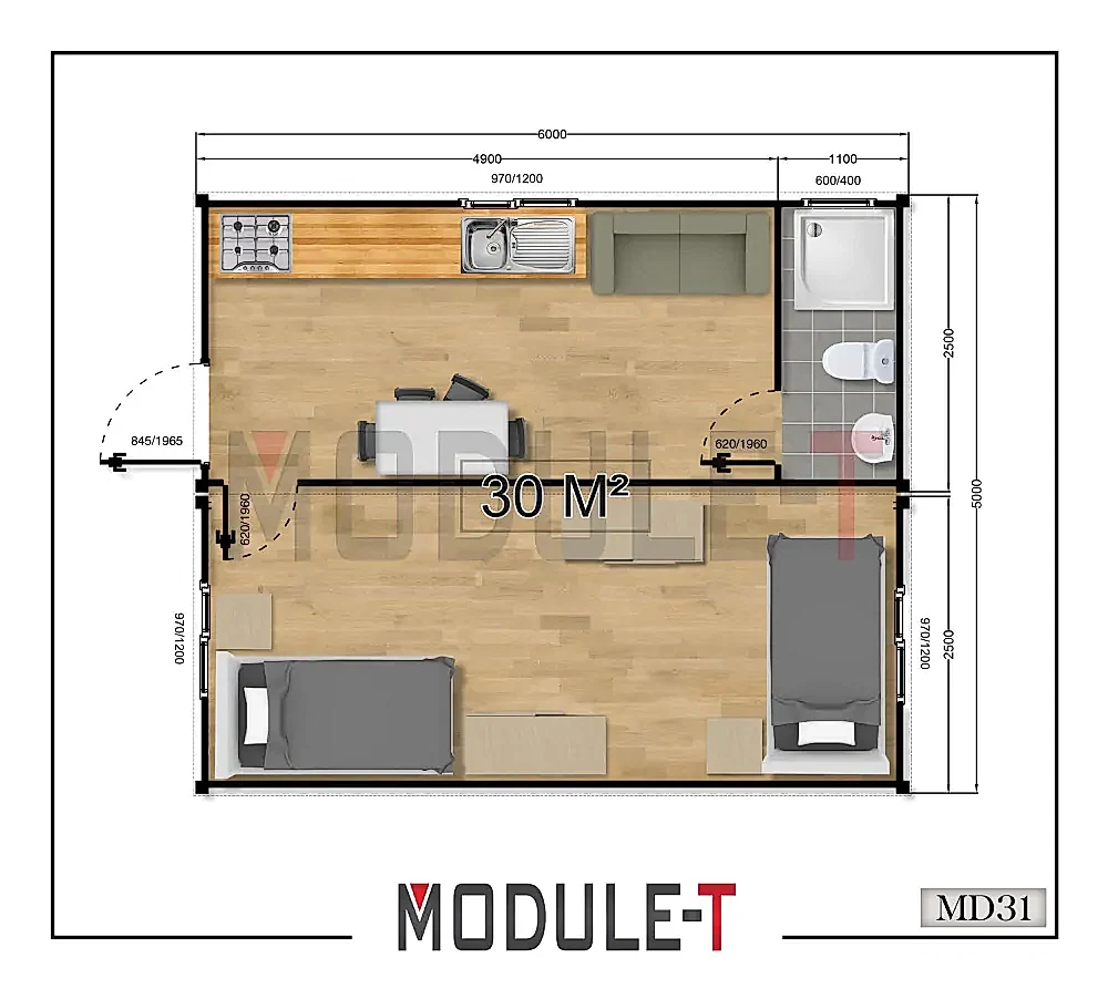 Module-T | Container Homes