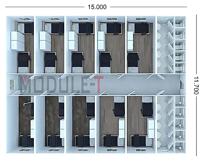 Module-T | Dormitory Building