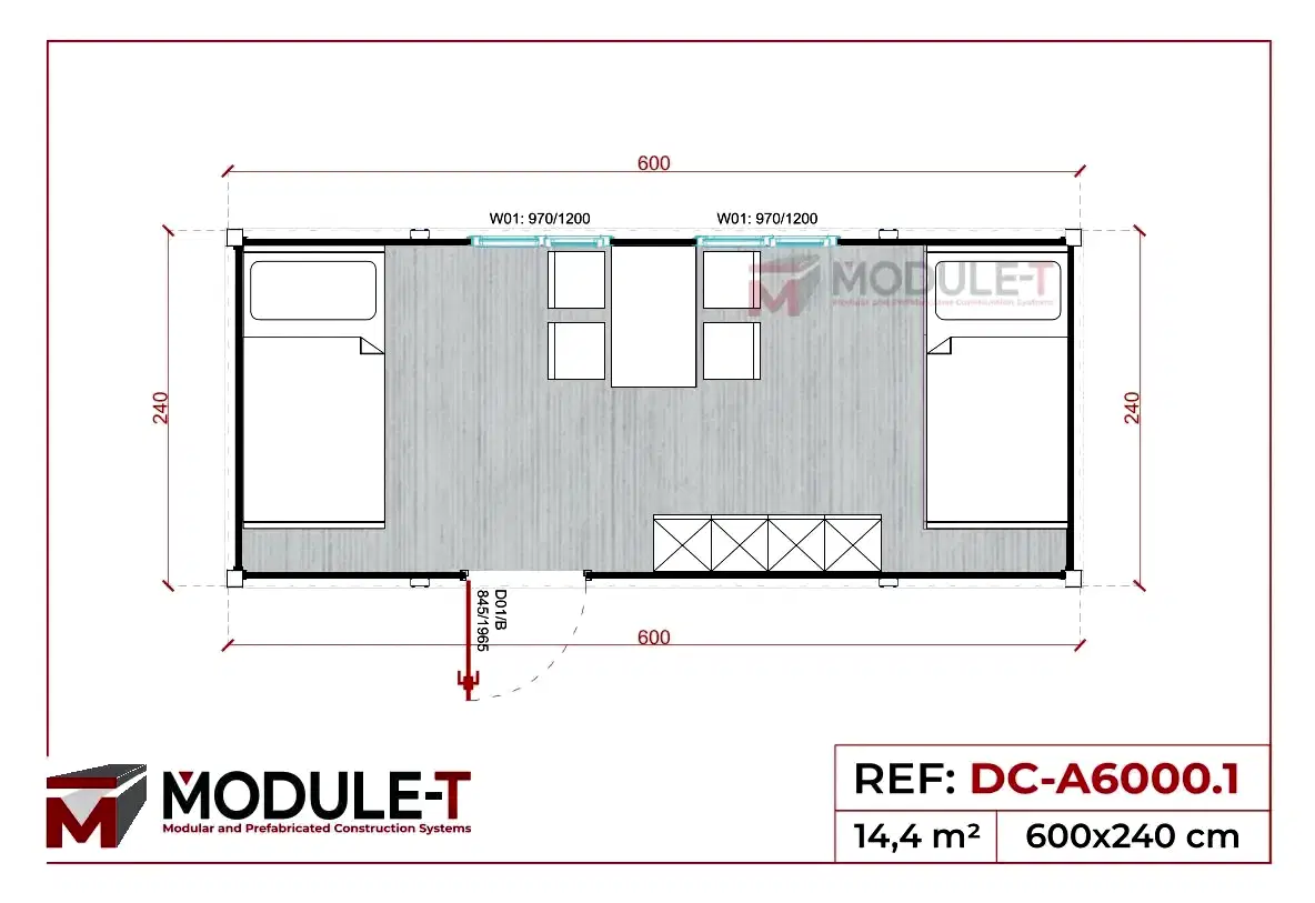 Module-T | Dormitory Containers