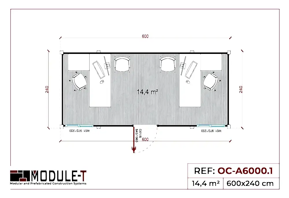 Module-T | Modular Site Facilities Buildings