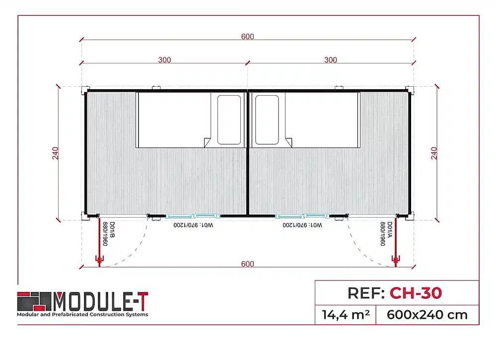 Module-T | Modular Site Facilities Buildings