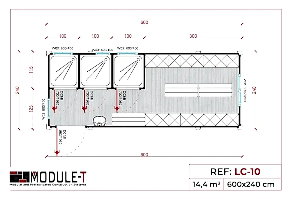 Module-T | Modular Site Facilities Buildings