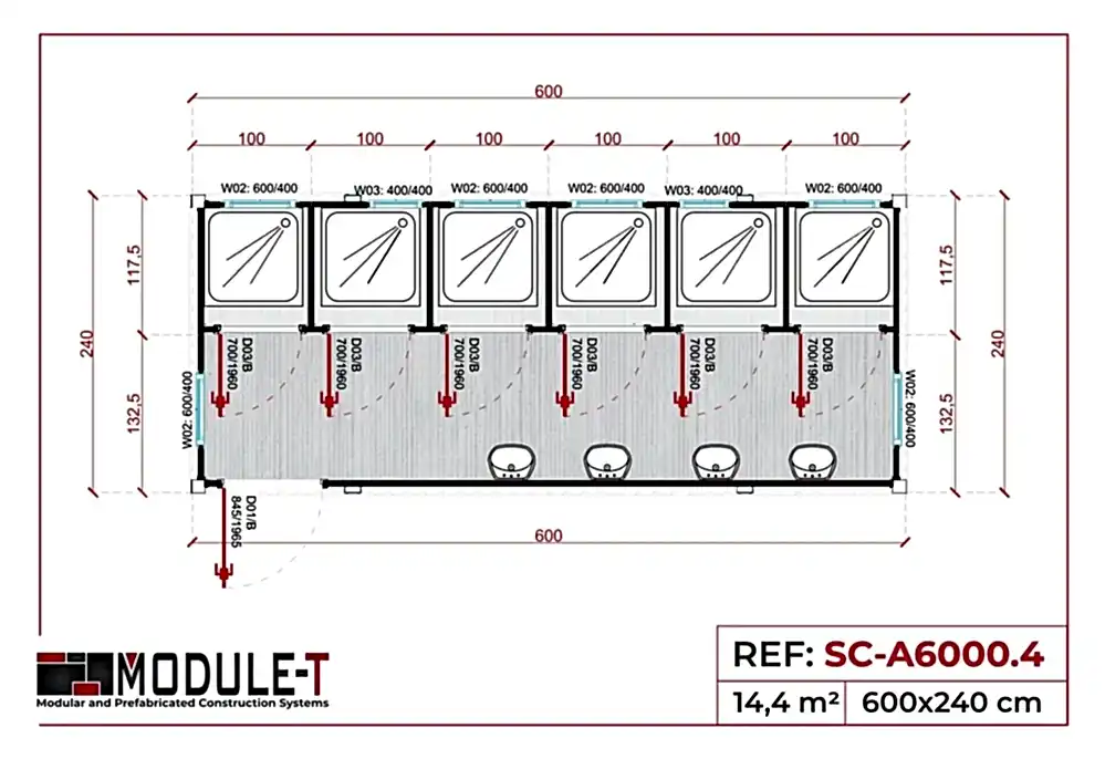 Module-T | Modular Site Facilities Buildings