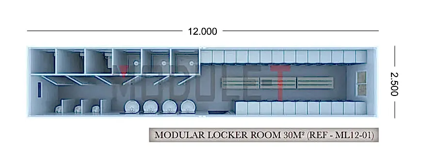 Module-T | Locker Room