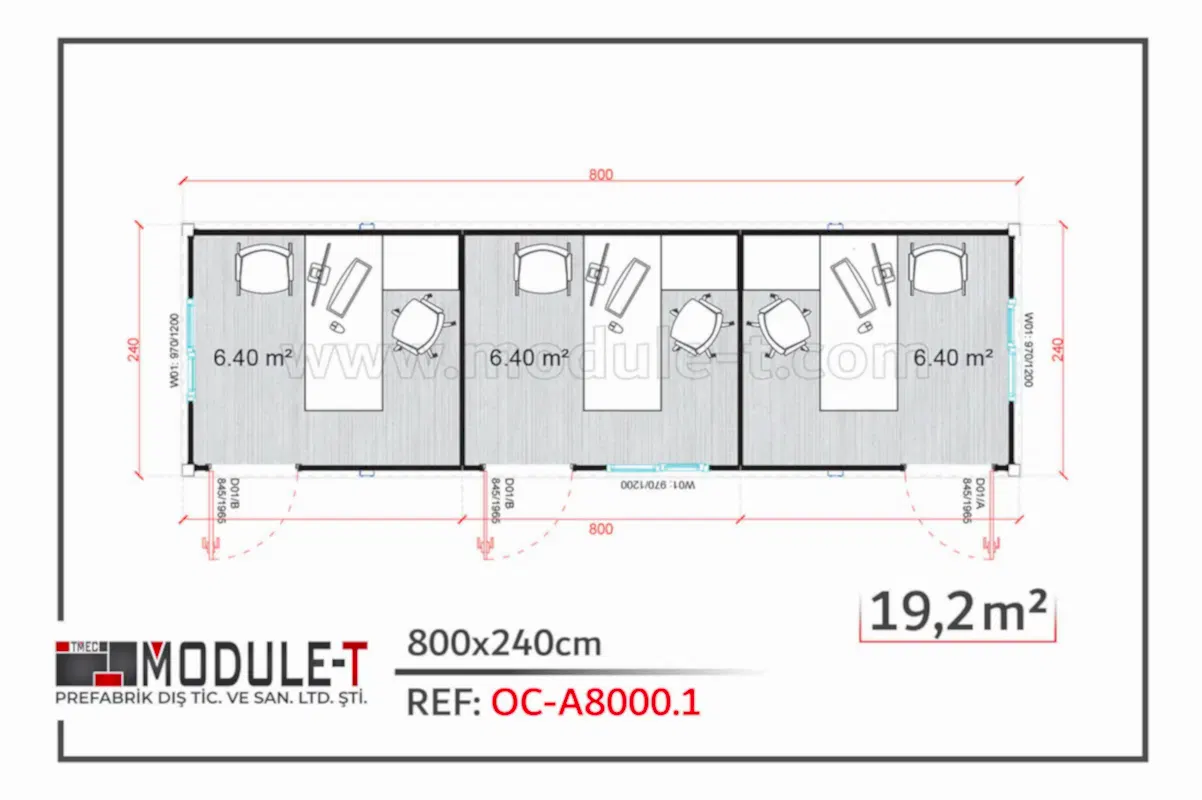 Module-T | Office Containers