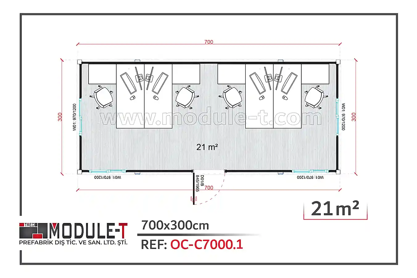 Module-T | Office Containers
