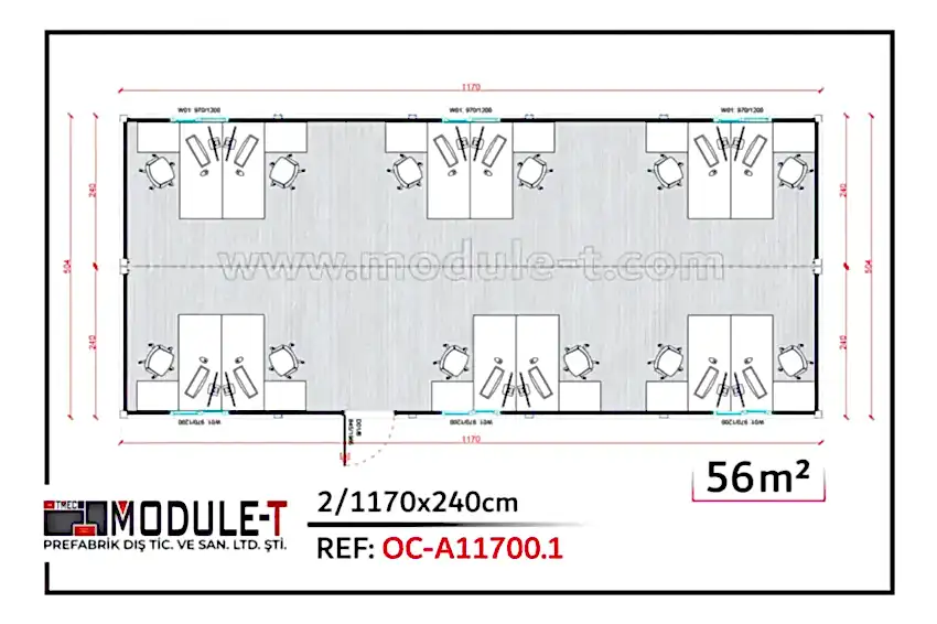 Module-T | Office Containers