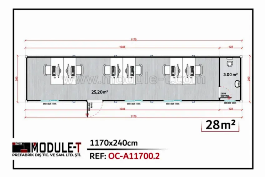Module-T | Office Containers
