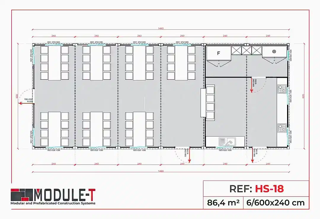 Module-T | Canteen Container
