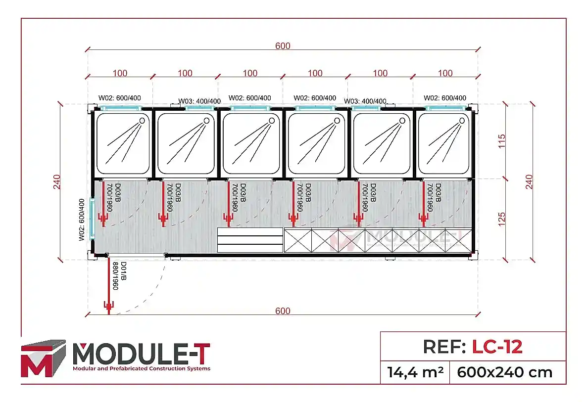 Module-T | Locker Containers