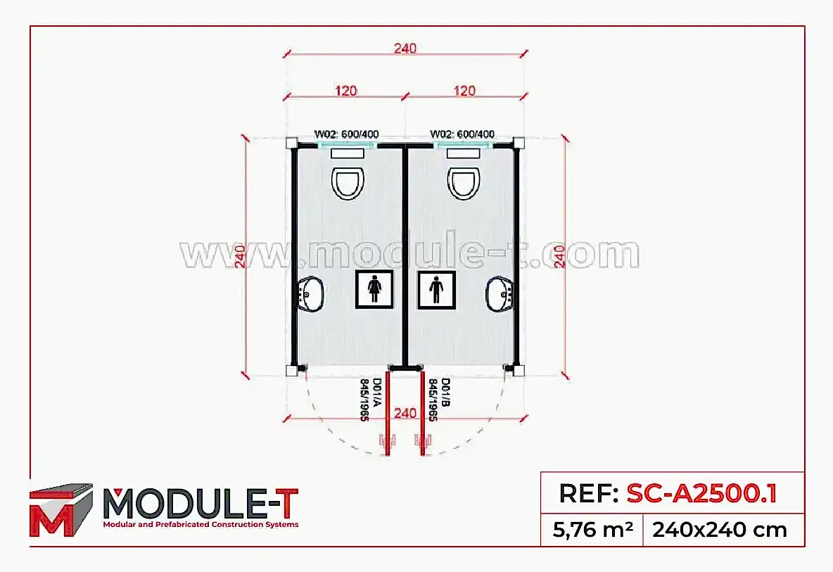 Module-T | Sanitary Containers
