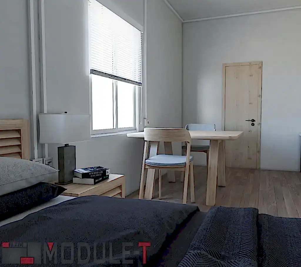 Module-T | Dormitory Container 3D
